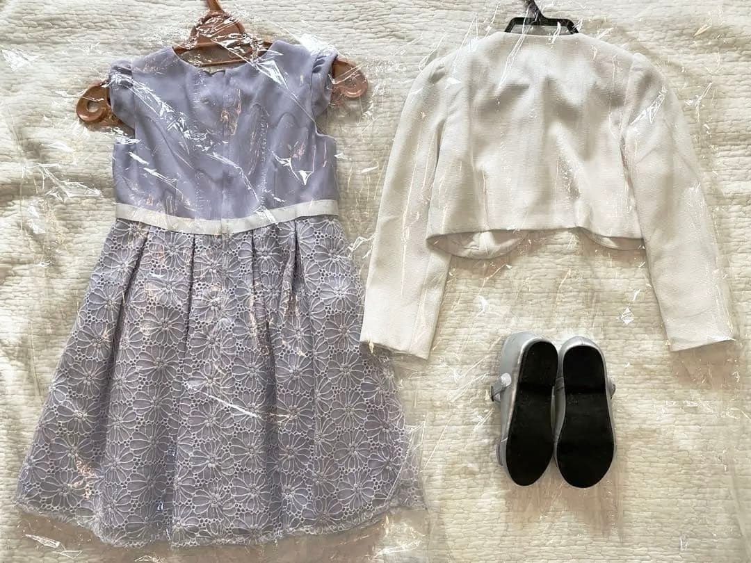 入学式　発表会　プティマイン　フォーマルドレス&ボレロ&パンプス