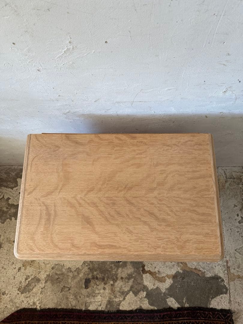 ビンテージ 3段チェスト 猫脚 剥離