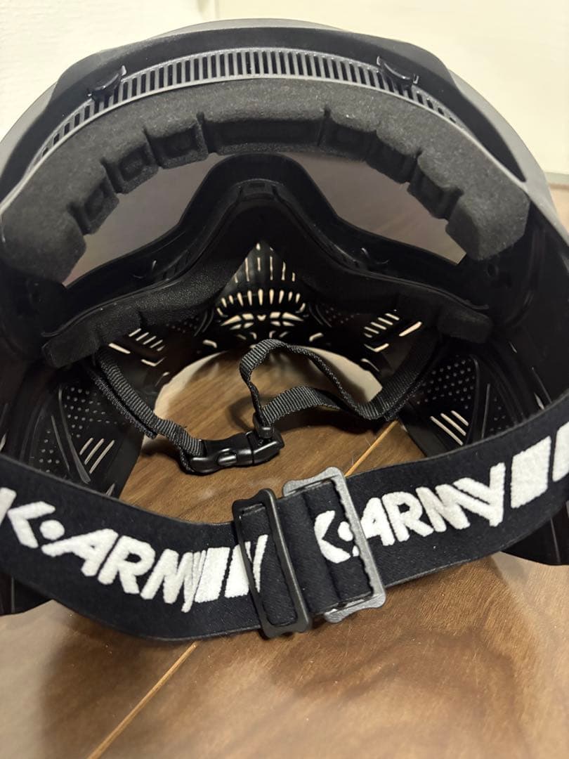 HK ARMY スモークレンズ スカルフェイスゴーグル