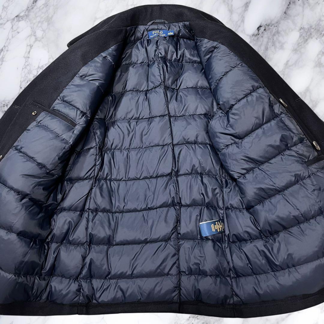 POLO RALPH LAUREN ポロラルフローレン ピーコート ダウン 紺色