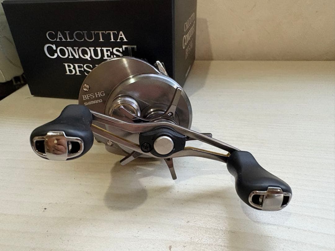 ★☆シマノ 17カルカッタ　コンクエスト BFS HG 美品
