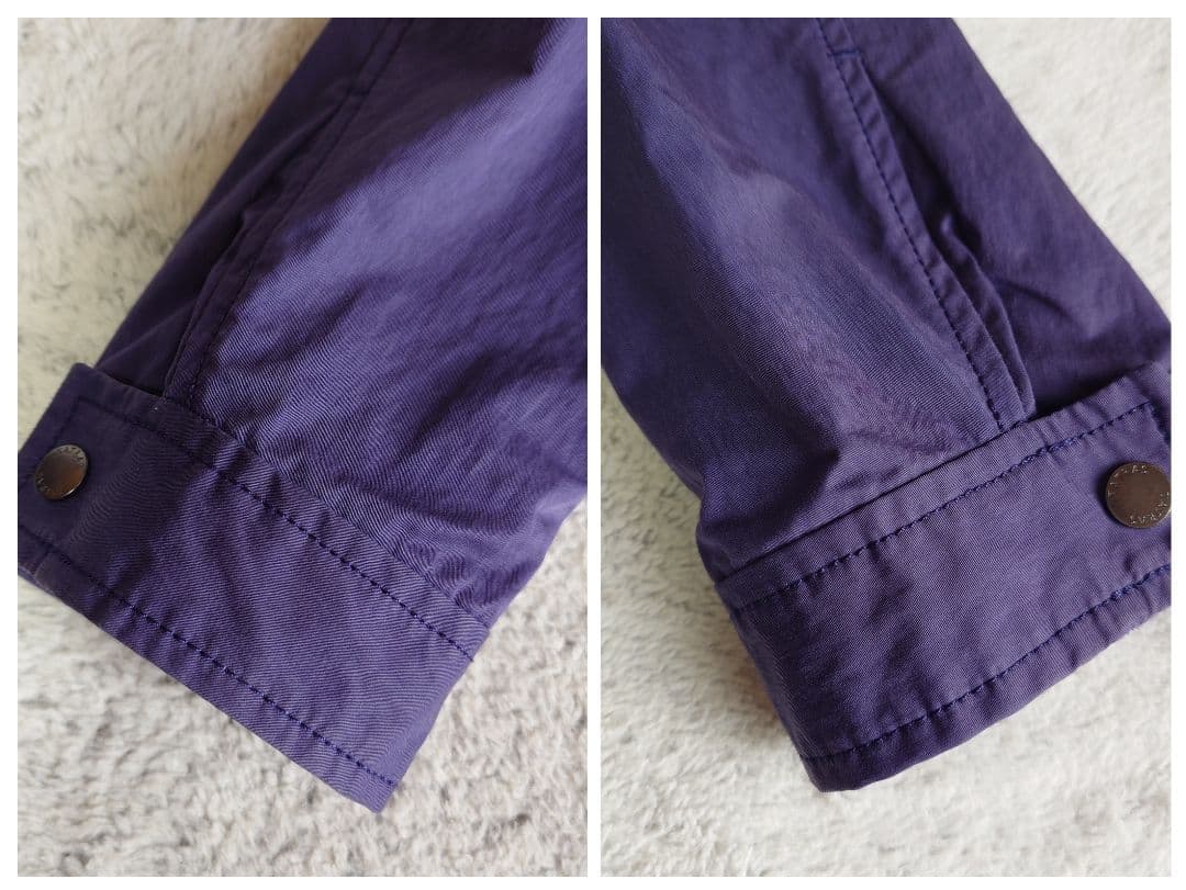 タトラス TATRAS 2way ブルゾン インナーダウン パープル Mサイズ