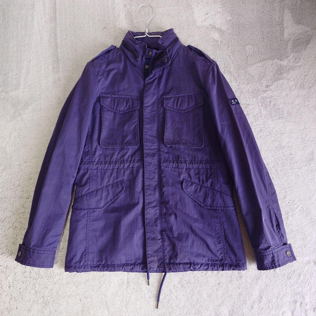タトラス TATRAS 2way ブルゾン インナーダウン パープル Mサイズ