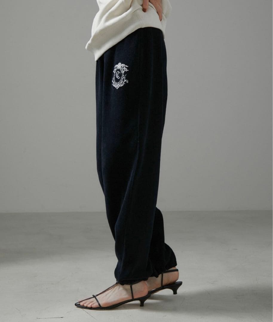 サロンアダムエロペ☆エンブロイダリースウェットパンツ☆タンクトップ☆セット☆