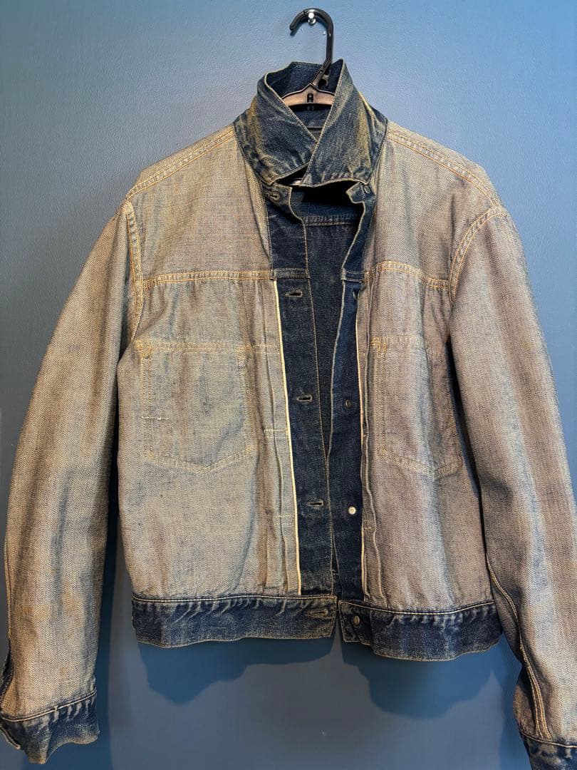 Levi's 50s507XX 2nd 両面タブ ボタン裏刻ドット