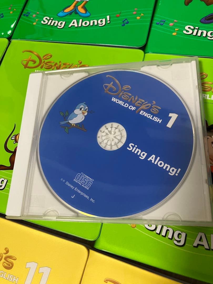 ディズニー英語システム シングアロング DVD 旧子役 2012年 DWE