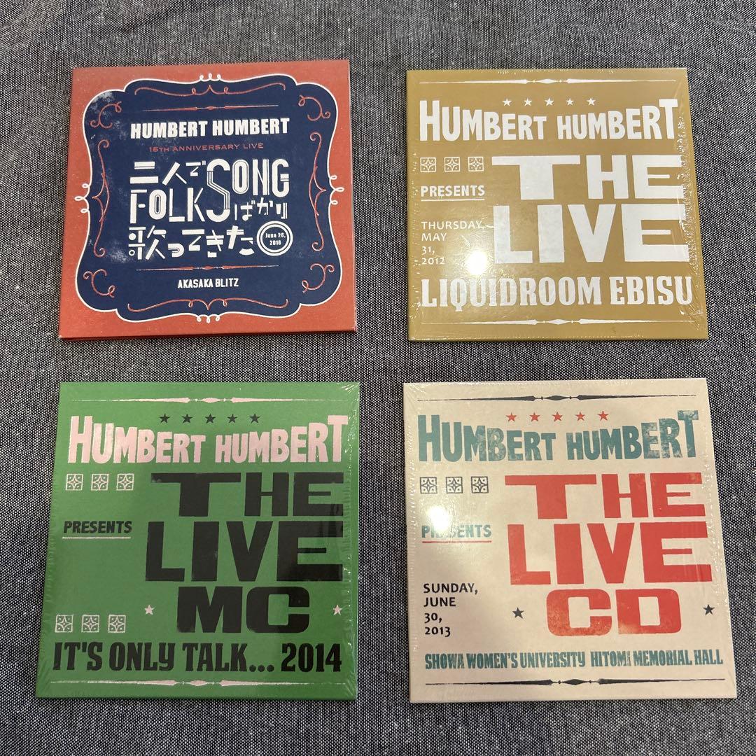ハンバートハンバート　会場限定CD セット　live