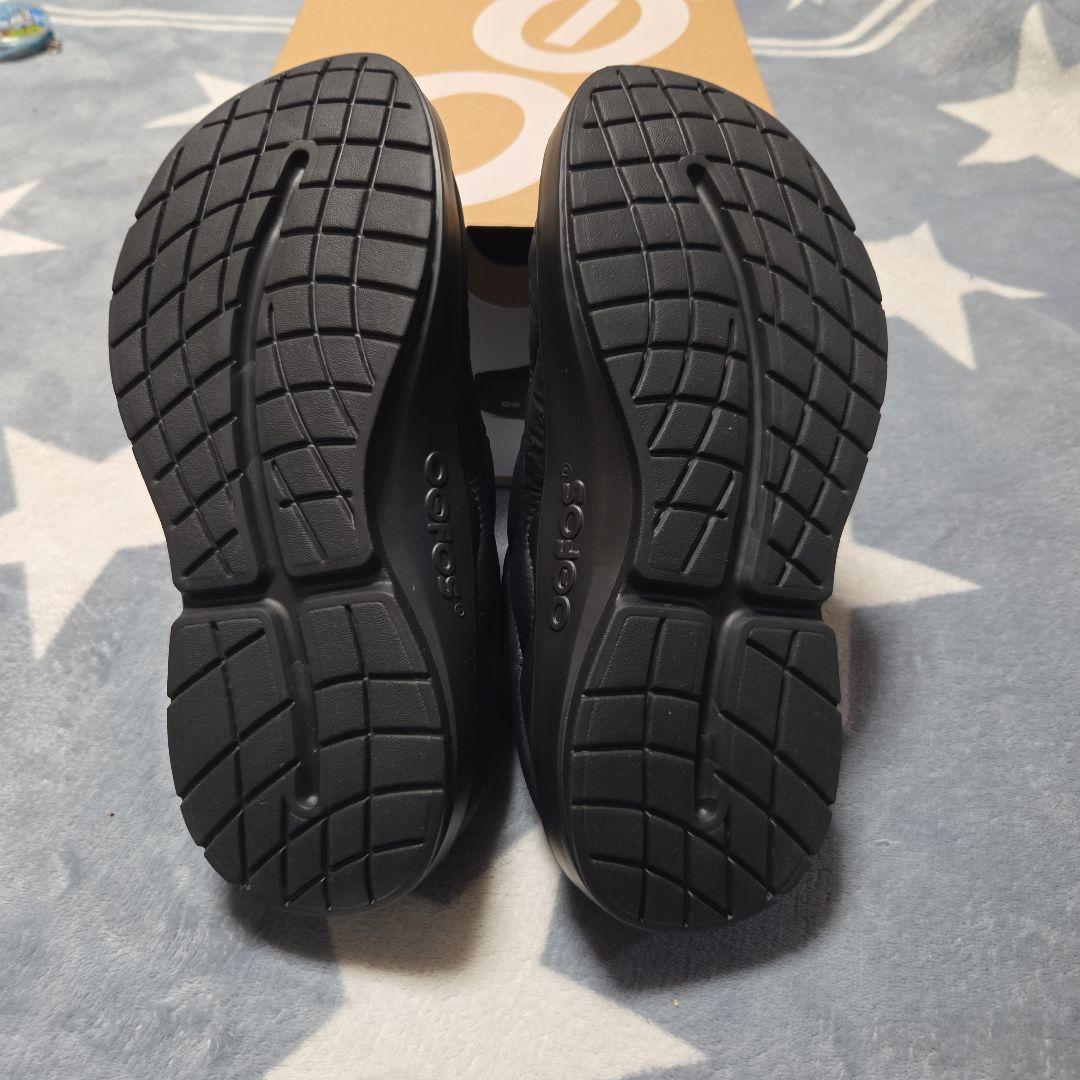 OOFOS サボ・クロッグサンダル ブラック 9