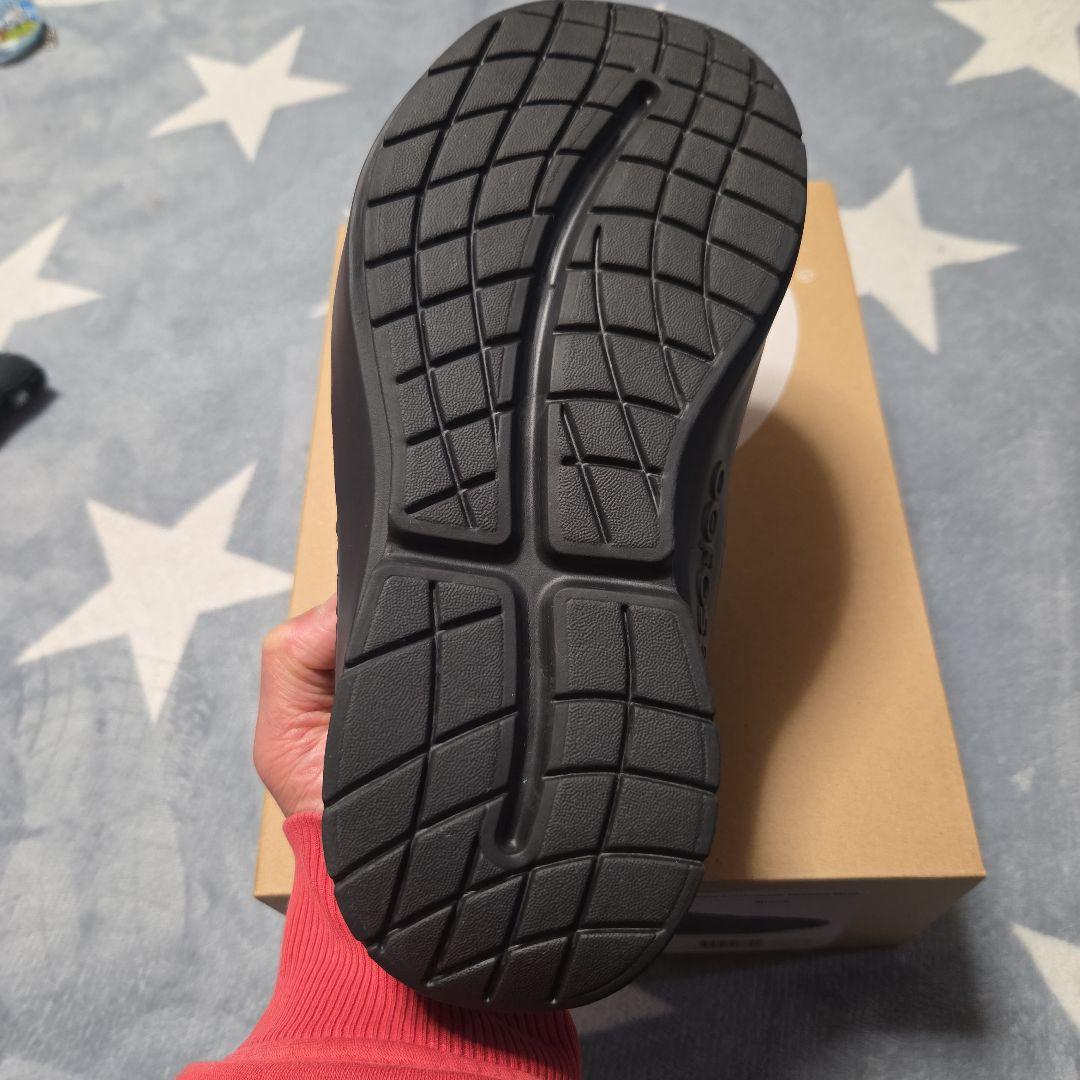 OOFOS サボ・クロッグサンダル ブラック 9