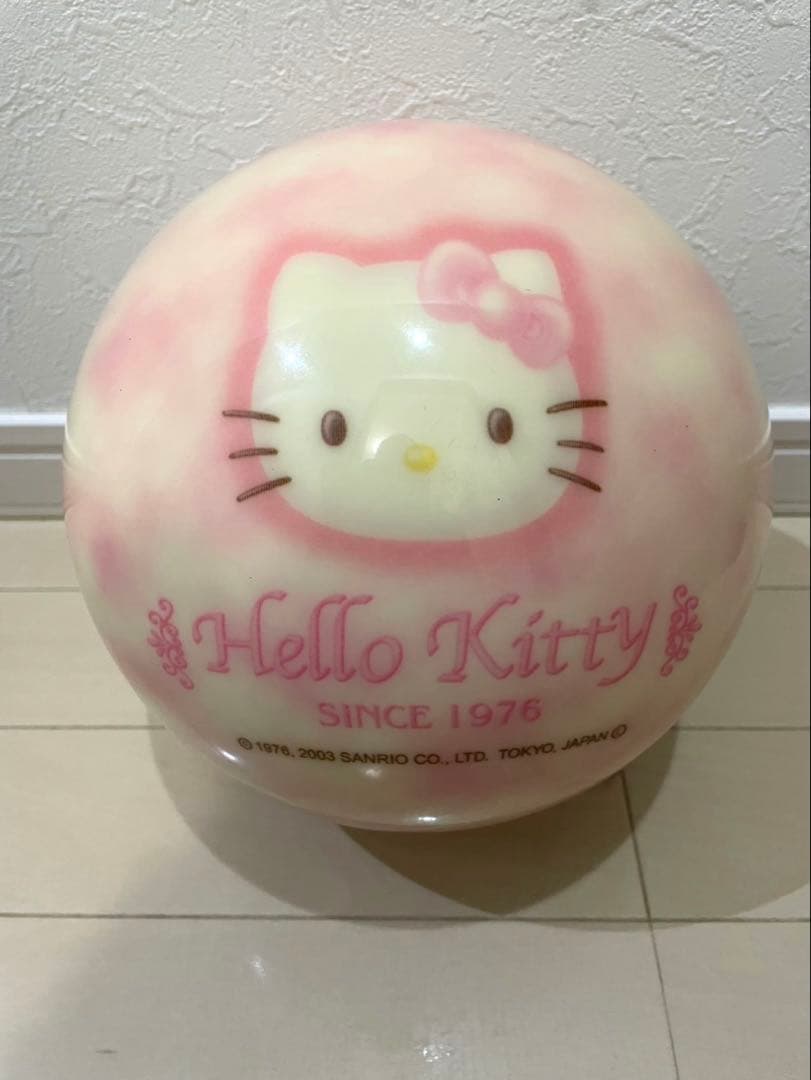 【レア】Hello Kitty ハローキティ ボウリングボール 成人用