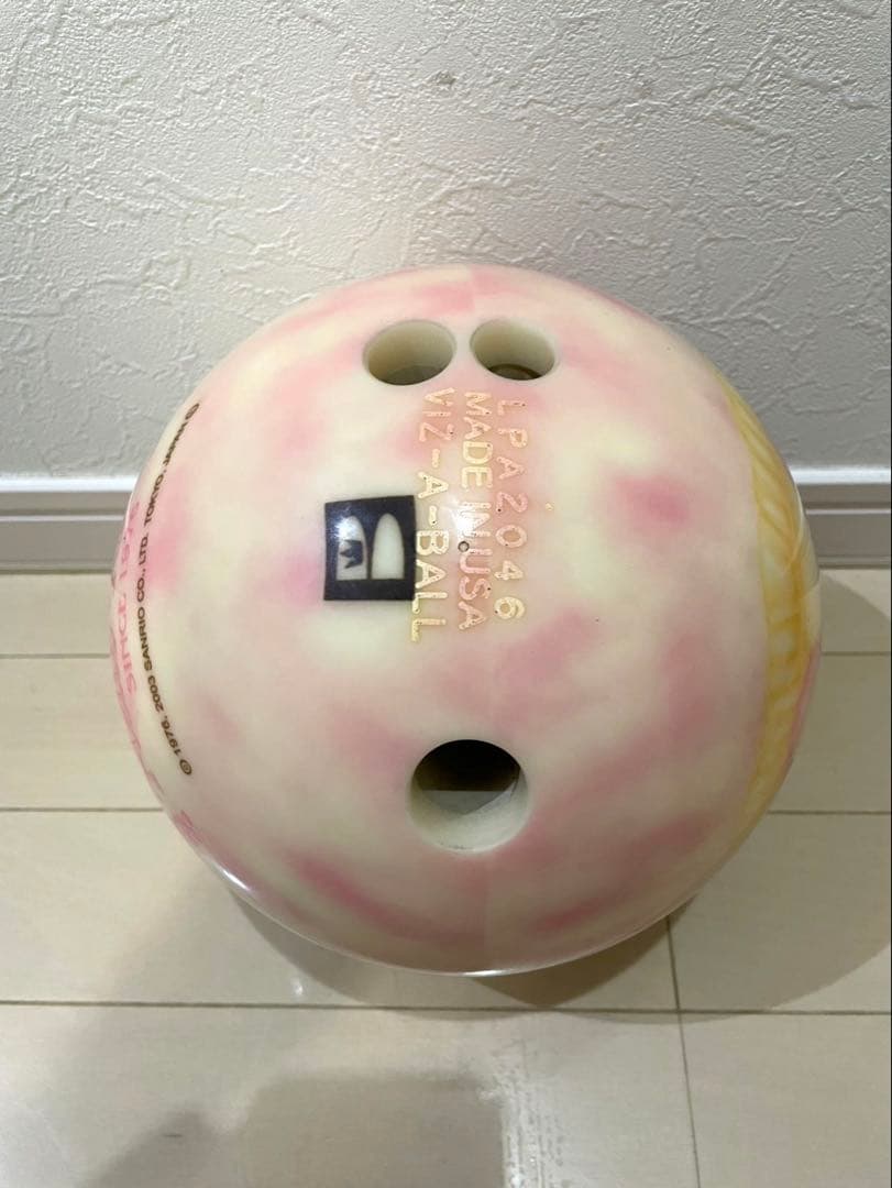 【レア】Hello Kitty ハローキティ ボウリングボール 成人用