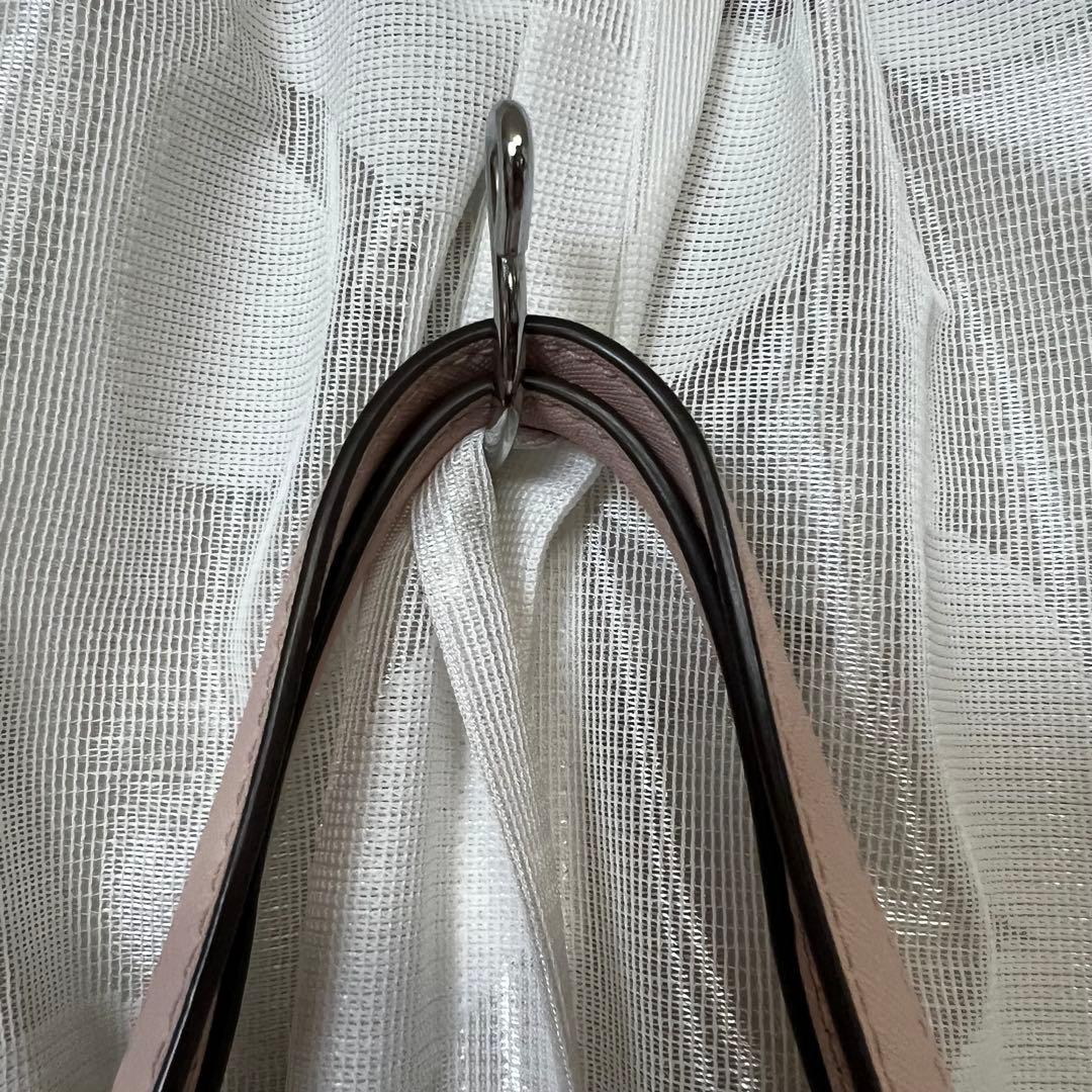 トリーバーチ ロビンソン レザー トートバッグ ベビーピンク