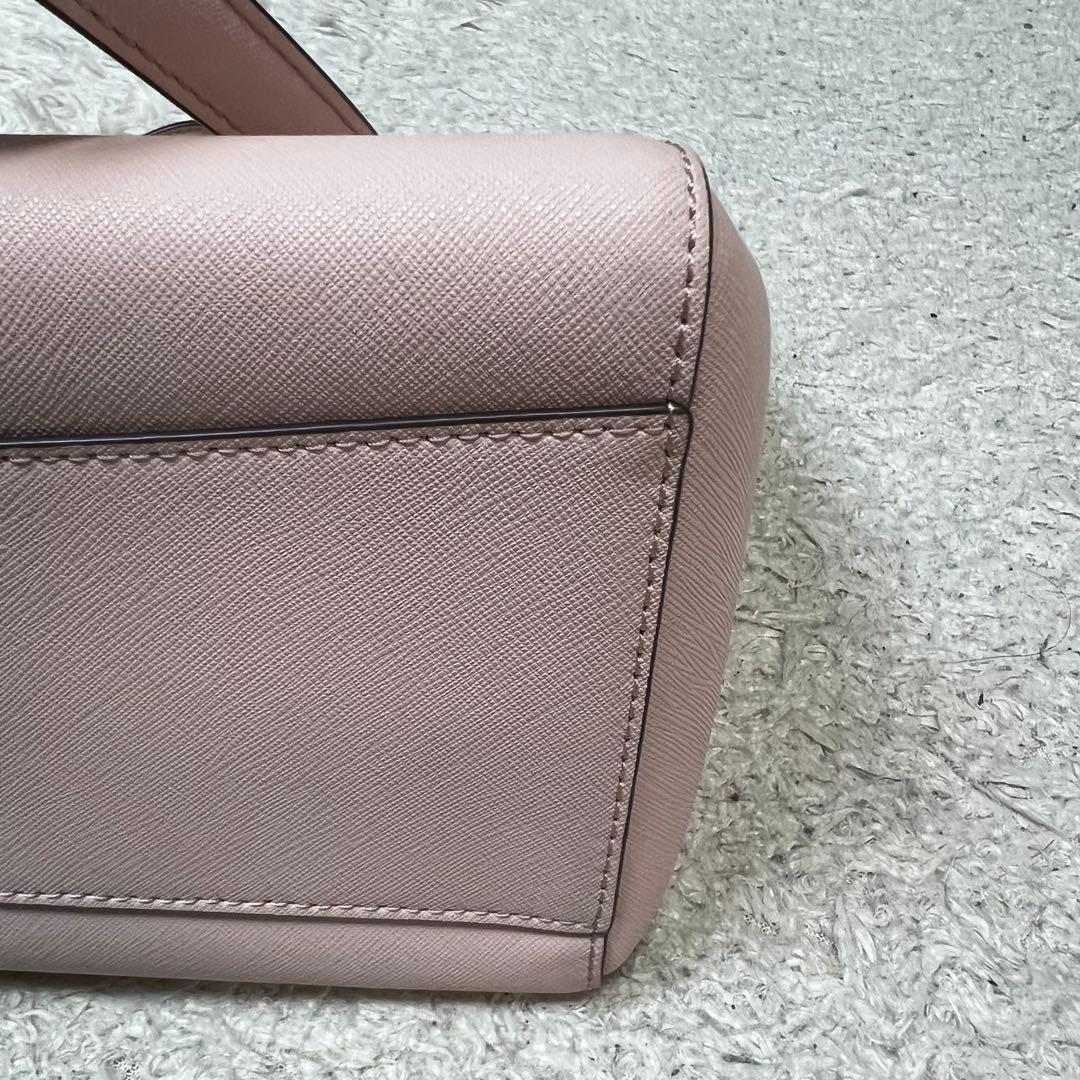 トリーバーチ ロビンソン レザー トートバッグ ベビーピンク