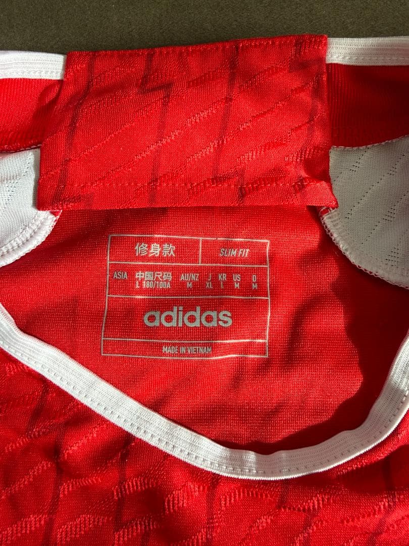 23-24 アーセナル オーセンティックユニフォーム M