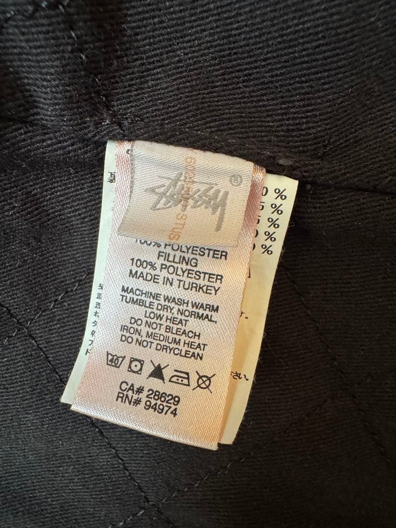 stussy JACKET WASHED CANVAS ワークジャケット