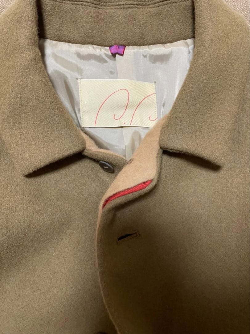 パラスパレス ウールコート ベージュ