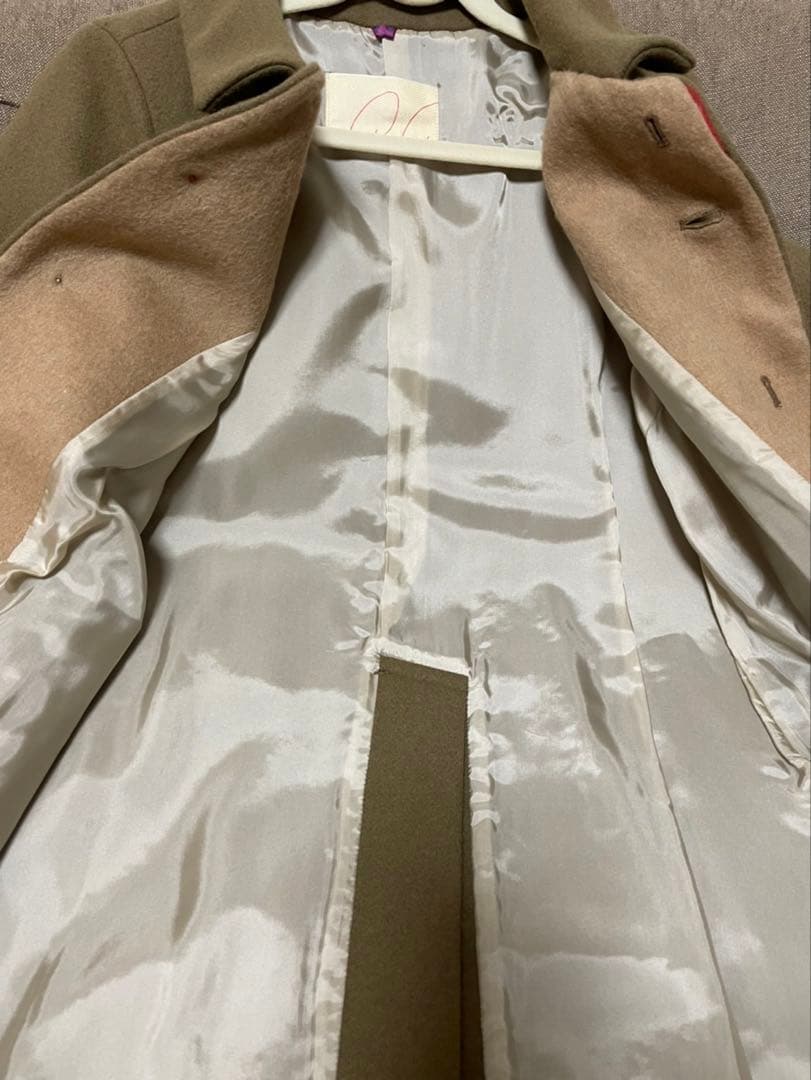 パラスパレス ウールコート ベージュ