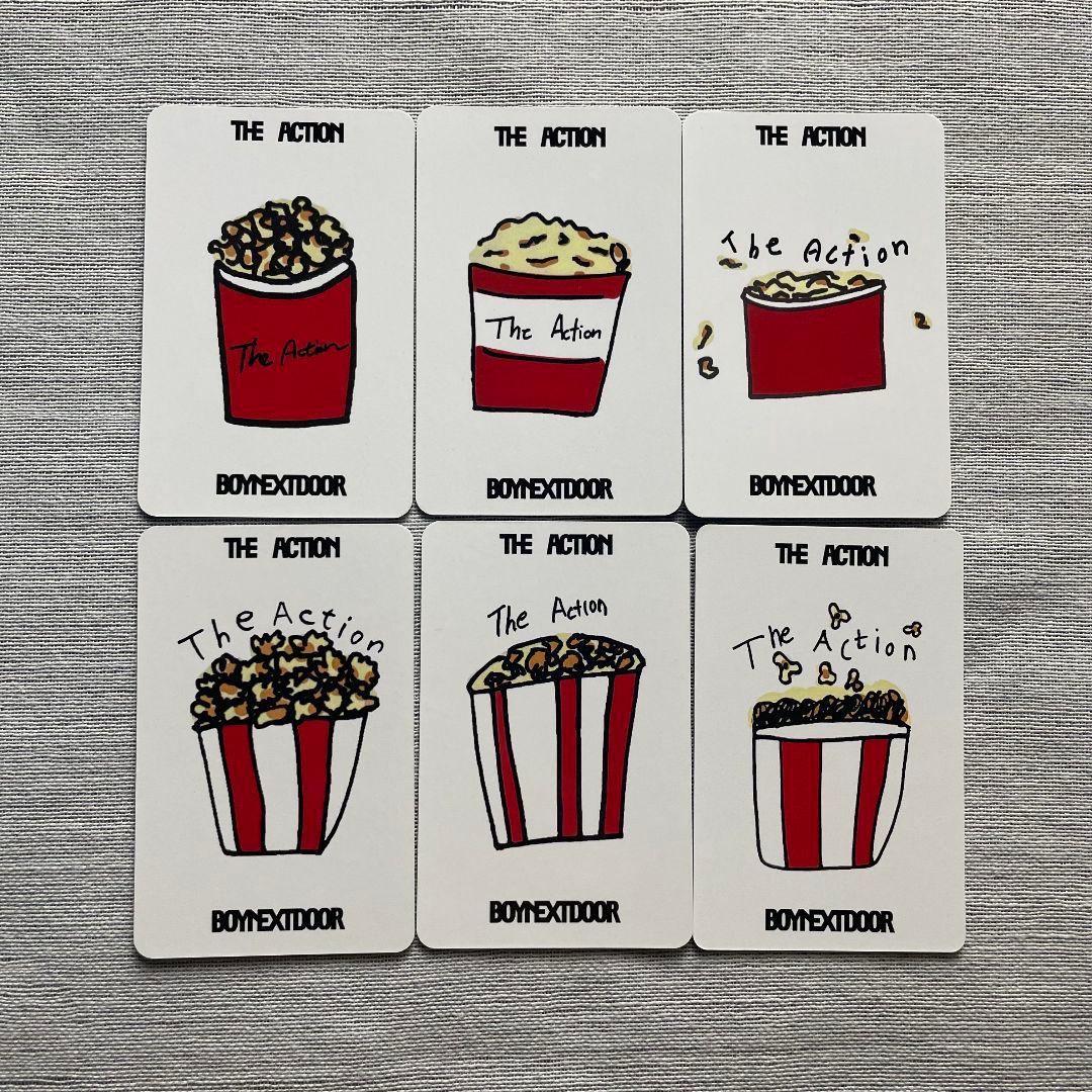 BOYNEXTDOOR サノク The action トレカ 6枚