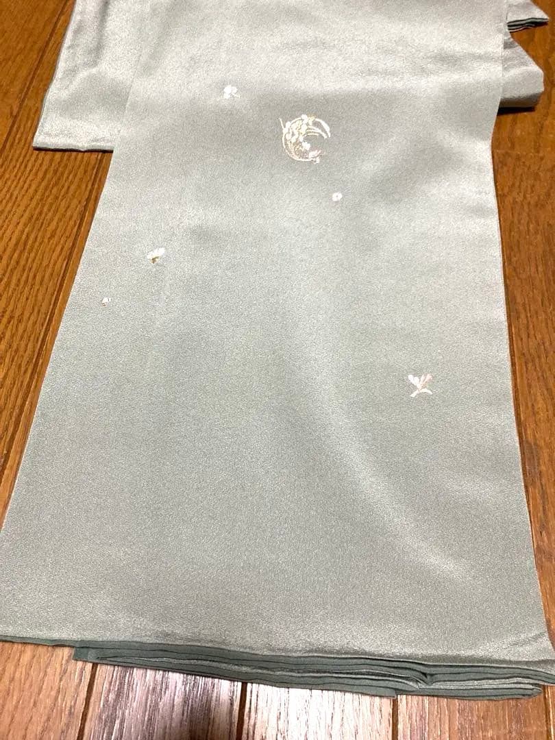 断捨離中　着物 付下げ 花刺繍