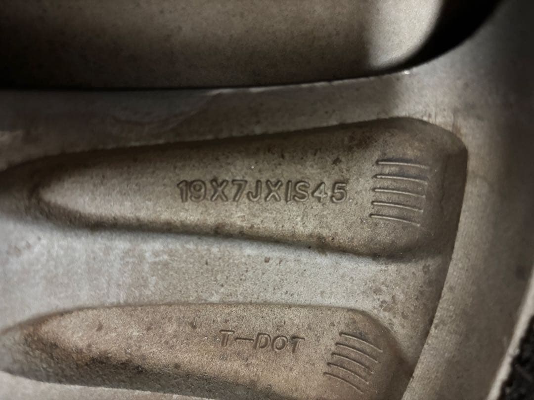 シボレー純正ホイール 19インチ ４本セット キャプティバ 送料込み