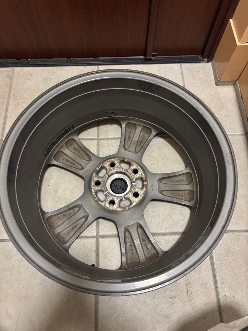 シボレー純正ホイール 19インチ ４本セット キャプティバ 送料込み