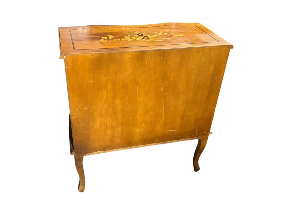 ■イタリア製　象嵌　猫脚　チェスト　タンス