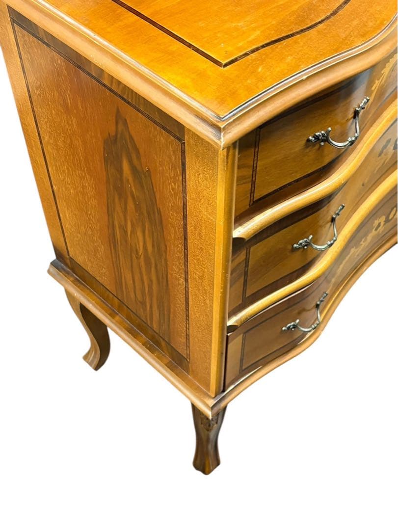 ■イタリア製　象嵌　猫脚　チェスト　タンス