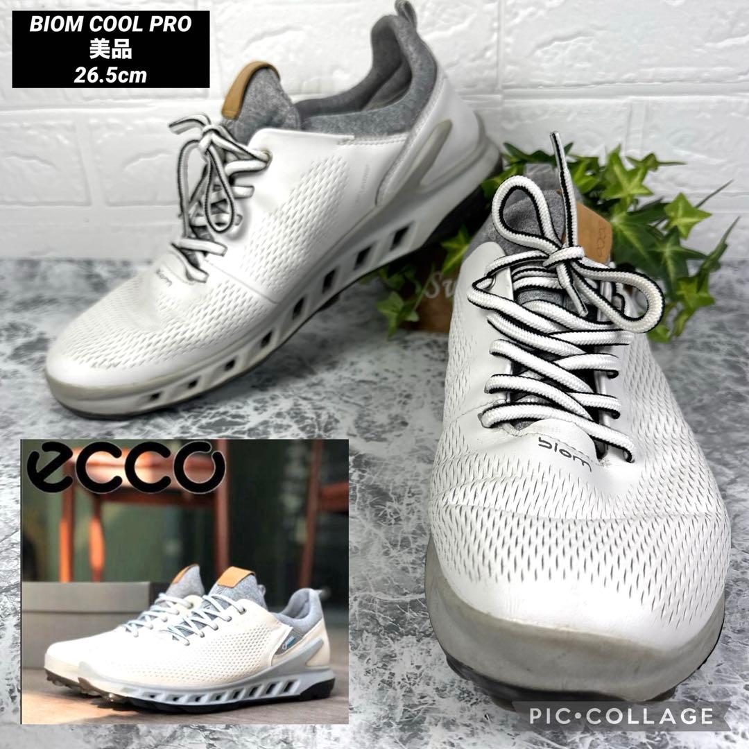 廃盤品 エコー ゴルフ メンズ シューズ バイオム 26.5cm ゴアテックス