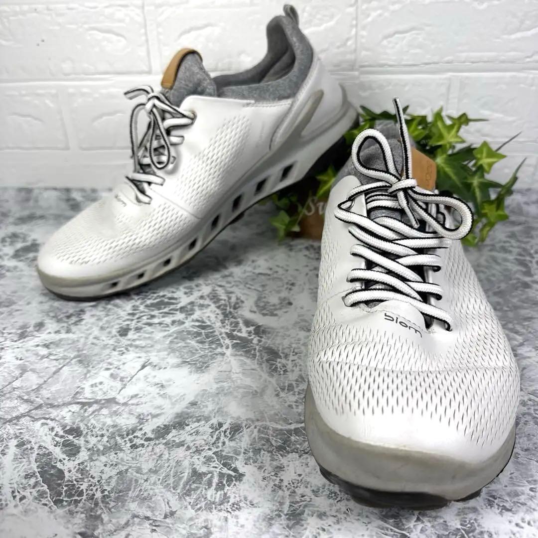 廃盤品 エコー ゴルフ メンズ シューズ バイオム 26.5cm ゴアテックス