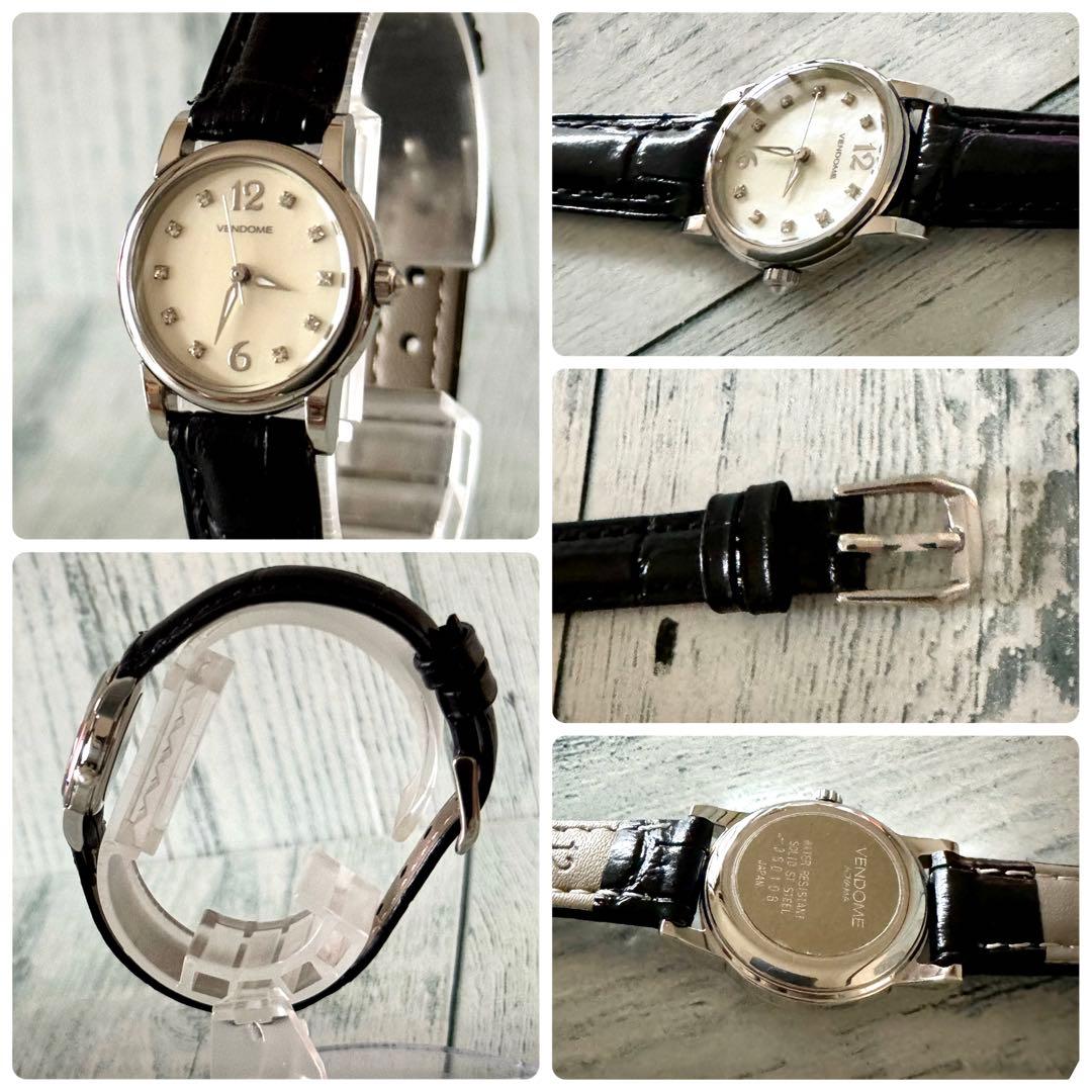 【希少】VENDOME AOYAMA ヴァンドーム青山 腕時計 ラウンド 12P