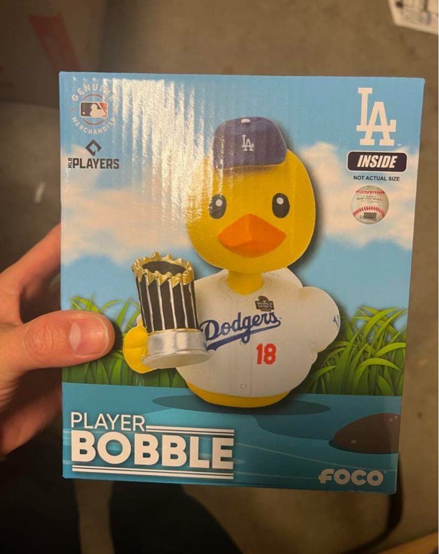 世界224個限定 山本由伸WS制覇記念Duck