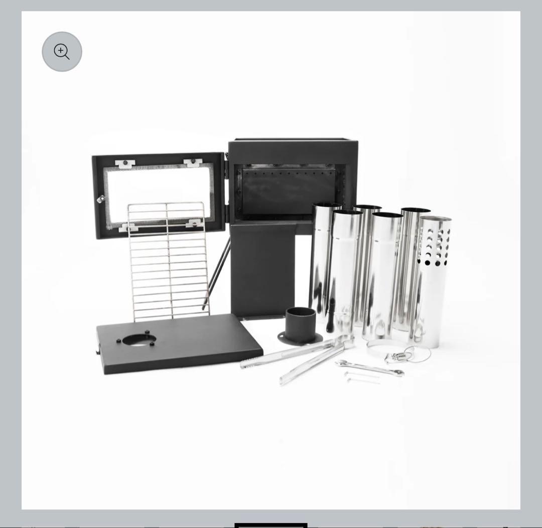 Mt.SUMI薪ストーブMicroと追加煙突