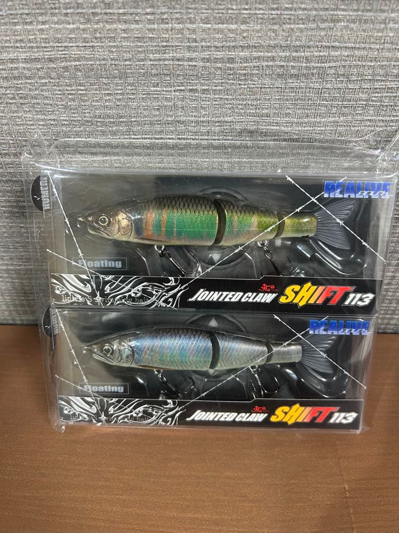 プロテイン様 ガンクラフト　ジョイクロシフト113 本気ヌメリ追川　雄雌セット