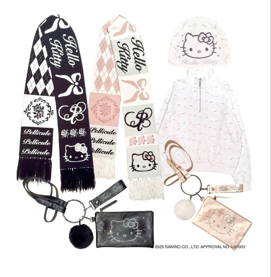 ペリキュール　キティコラボ　マフラー