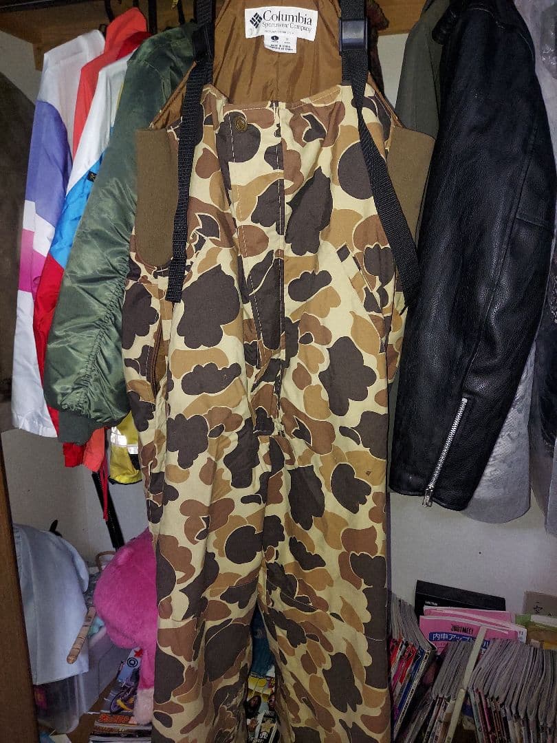 【スタンダーマン】コロンビア　カモ柄ジャケット上下