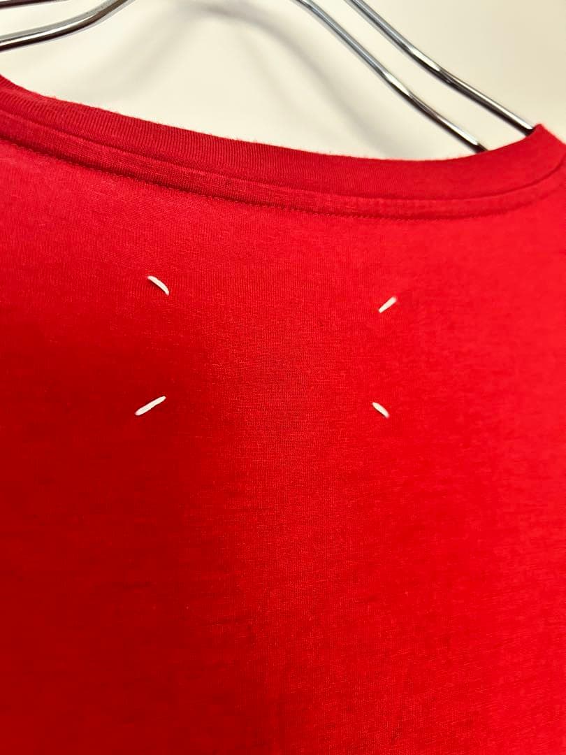 マルタンマルジェラ10 変形ネックロングTシャツ