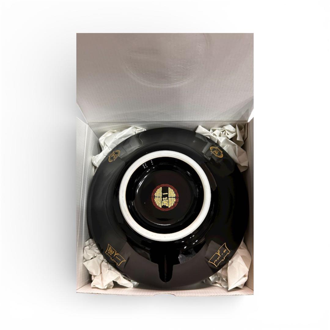 【新品未使用】有田焼　丸どんぶり　一蘭