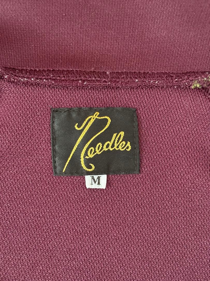 needles トラックジャケット　マルーン　ボルドーセカオワ深瀬さん着用