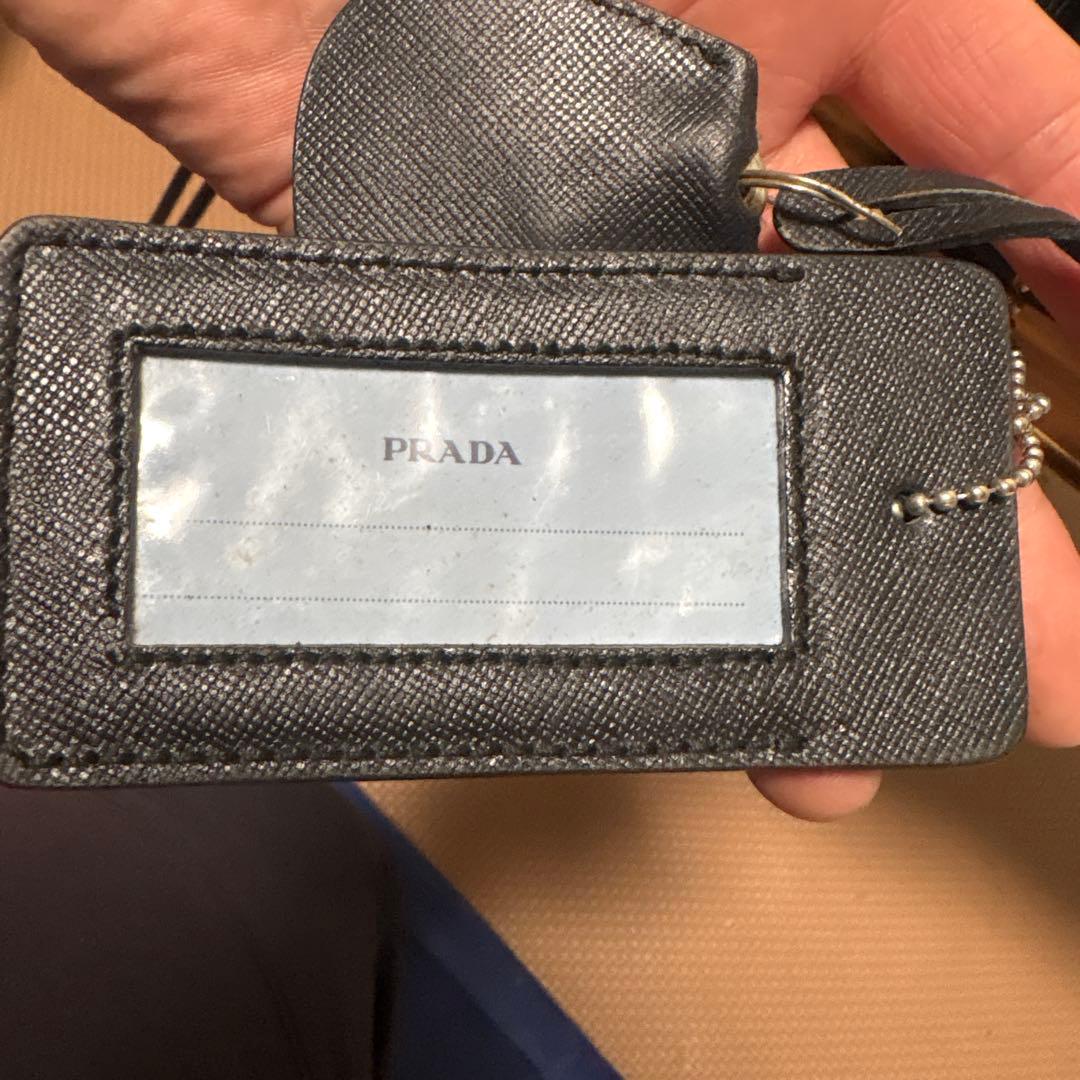 ジ*K様 早い物ガチ‼️ PRADA ボストンバッグ 黒