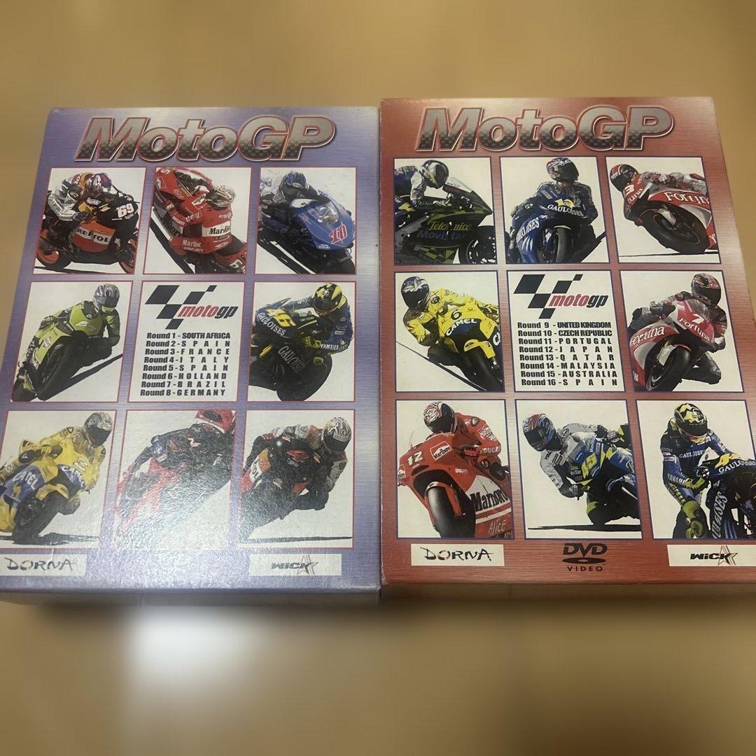 2004 MotoGP DVD BOX SET 前半戦 後半戦