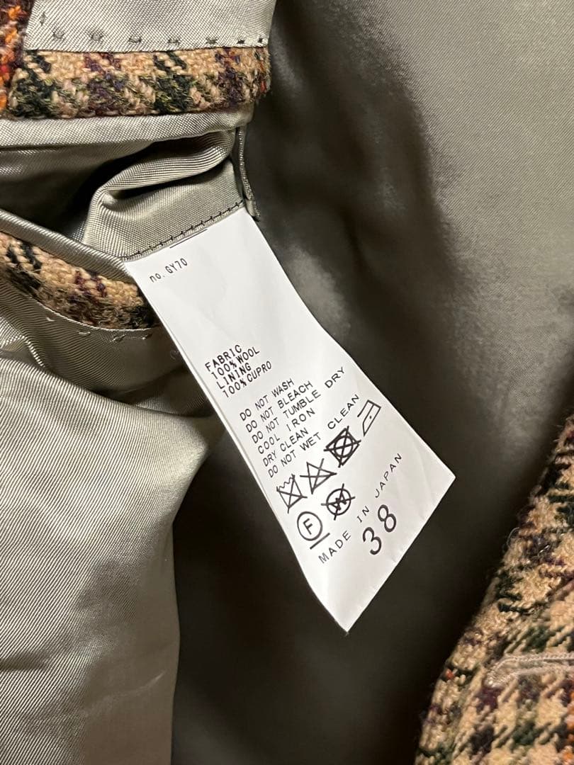 THE GENTLEMAN IN THE PARLOUR ツイード ジャケット