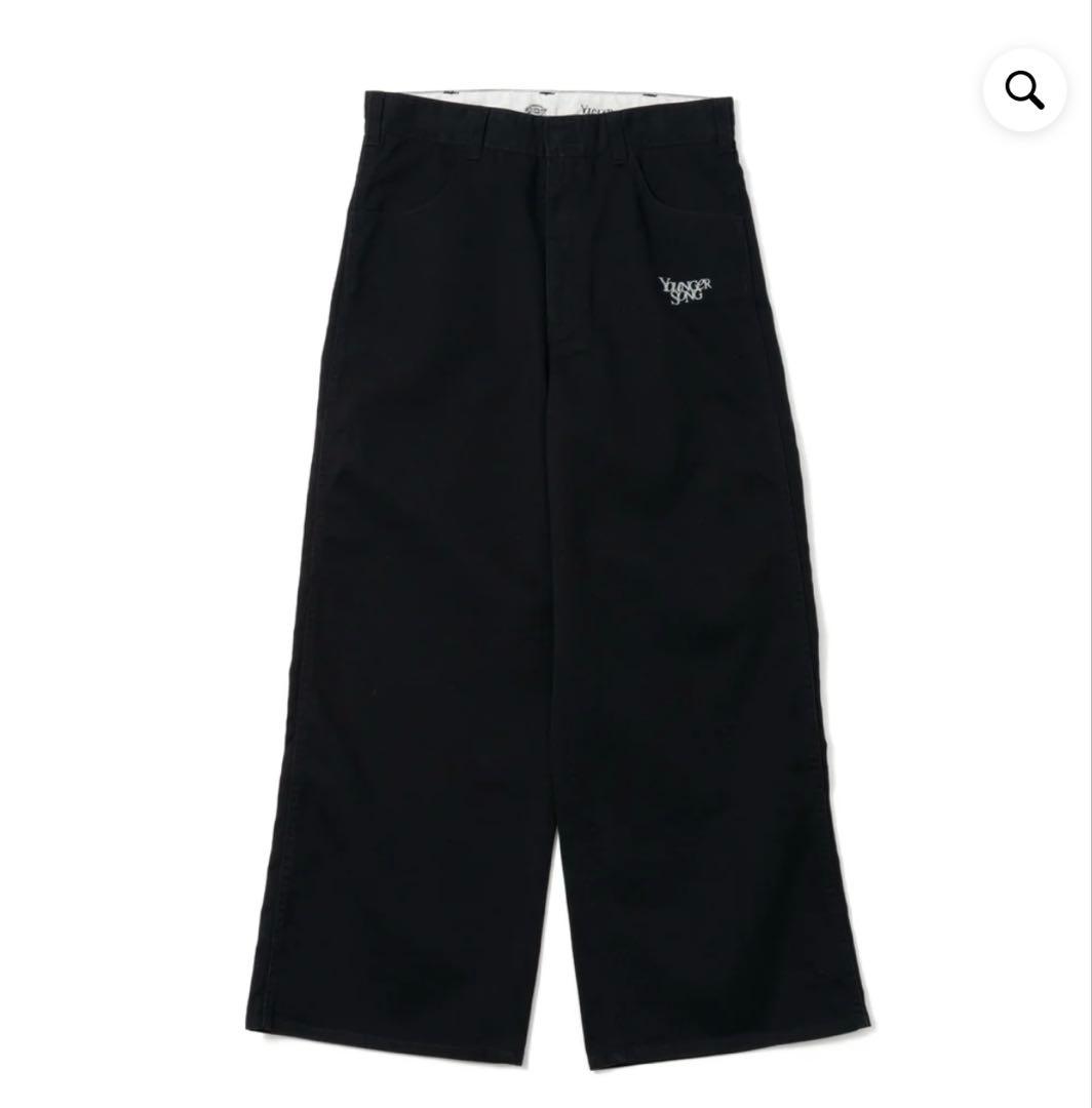Dickies ✖︎younger songコラボ ブラックパンツ
