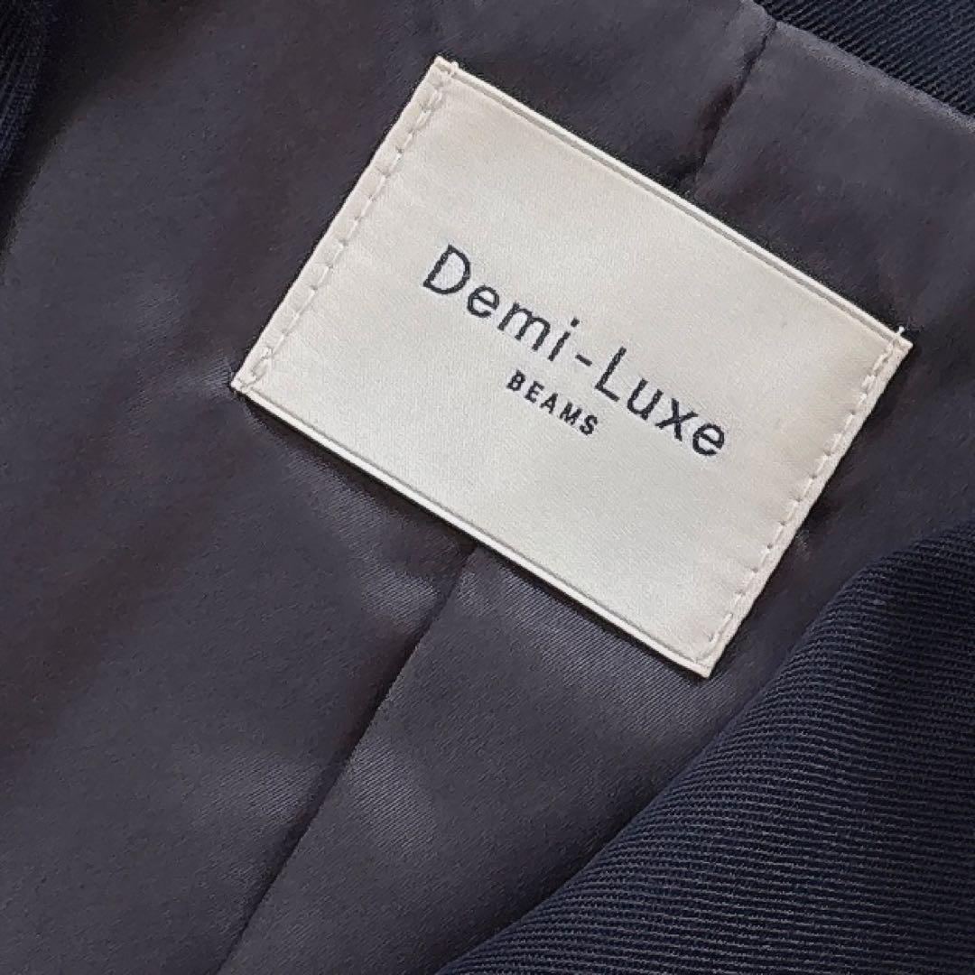 美品 デミルクスビームス 定価4万 紺ブレ 金ボタン テーラード ジャケット