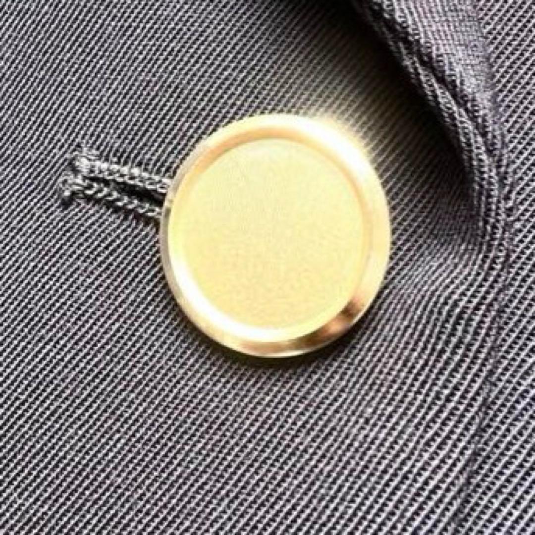 美品 デミルクスビームス 定価4万 紺ブレ 金ボタン テーラード ジャケット