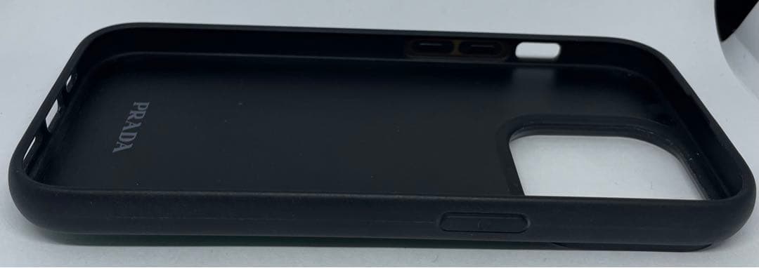 プラダ　トライアング iPhone14プロ　ケース 　グリーン