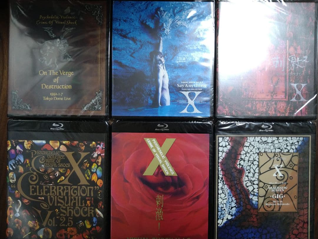 未開封　X Blu-ray 6枚セット　ライブ映像