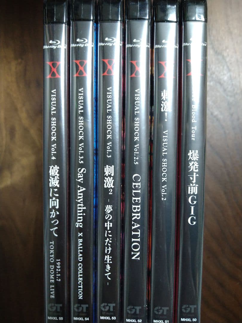 未開封　X Blu-ray 6枚セット　ライブ映像