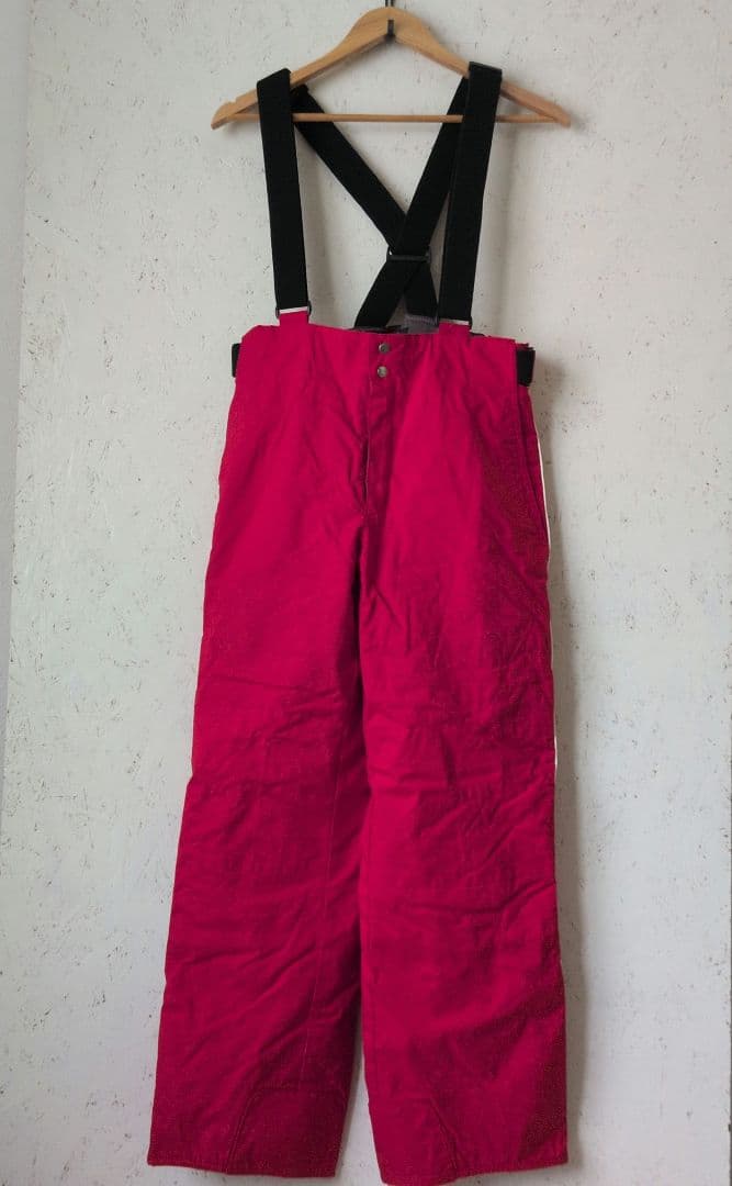 【美品】L9 PHENIX スキーウェア 上下セット MEN'S L 赤/白