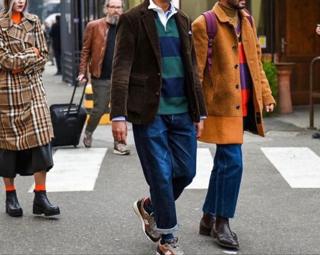 【希少】Drake's ラガーシャツ グリーン M