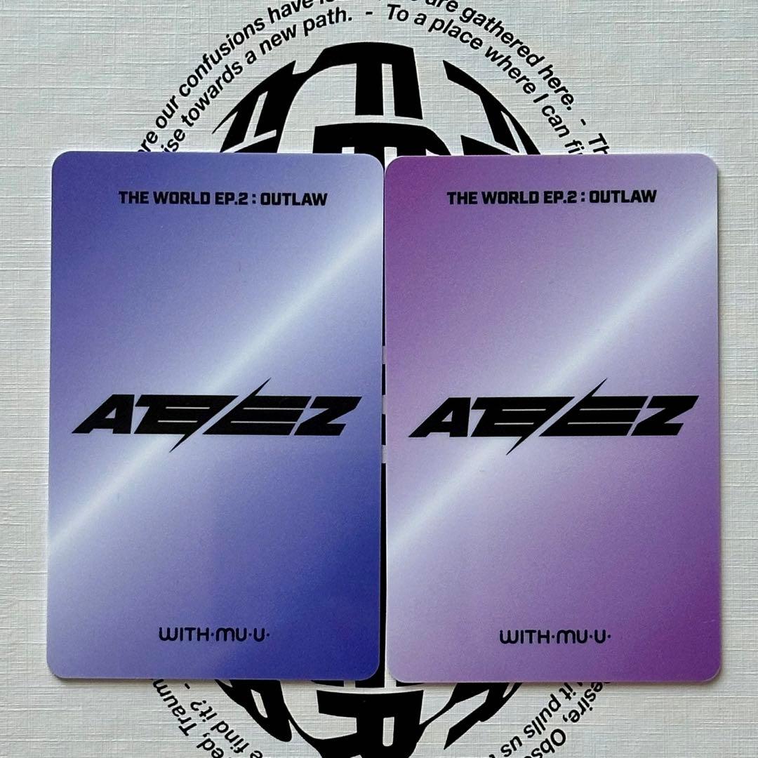 ATEEZ ソンファ withmuu トレカセット